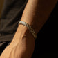 10MM Silver Cuban Link Bracelet