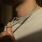 10MM Silver Cuban Link Chain (Handmade)