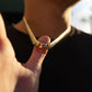 10MM 14KT Gold Over Silver Cuban Link Chain (Handmade)