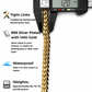12MM 14KT Gold Over Silver Cuban Link Bracelet