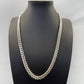 8MM Silver Cuban Link Chain (Handmade)