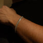 8MM Silver Cuban Link Bracelet