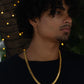 8MM 14KT Gold Over Silver Cuban Link Chain (Handmade)