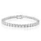 4MM Moissanite Tennis Bracelet With 925 Silver Plated